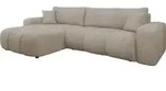 MIRJAN24 Ecksofa Furyn Maxi, Eckouch mit Bettkasten und Schlaffunktion, Ottomane