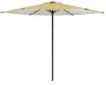 vidaXL Gartensonnenschirm 300 x 300 cm Polyester Rechtwinklig - Gelb