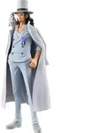 One Piece: DXF Die Grandline Serie Extra - Rob Lucci Figur - Wei&szlig;