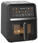 Hei&szlig;luftfritteuse 1500W mit Timer & Temperaturregelung - 5 Liter - Schwarz