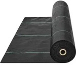 VEVOR 170g/m2 Unkrautvlies Gartenvlies gegen Unkraut 0,9x76,2m Unkrautfolie aus...