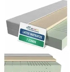 AM Qualit&auml;tsmatratzen | Latex-Matratze 100x200 cm | H3 | Hochwertige Matratze...