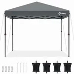 Sekey Faltpavillon 3x3 wasserdicht, Pop Up Pavillon mit 4 Sands&auml;cken, UV-Schutz 50+