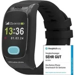 One Button Phone - Smartwatch f&uuml;r Senioren mit Notrufknopf, SOS-Funktion,