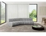 ALTDECOR Modulares Sofa Ecksofa in L-Form - Montra-L1 - 290x174x70 cm Grau -...