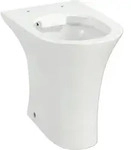 Stand-WC Rekia Flachsp&uuml;ler ohne Sp&uuml;lrand Abgang waagerecht wei&szlig; gl&auml;nzend...