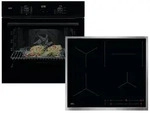 AEG Set Backofen BE1100B + Induktionskochfeld OIO64C00XB - Schwarz