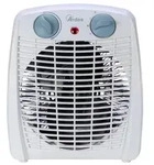 Ardes Heizl&uuml;fter SIROCO AR4F16 Blau, 2 Leistungsstufen mit Thermostat - Grau/Wei&szlig;