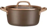 Zwilling Milano Kochtopf mit Glasdeckel 24 cm Braun - Silber