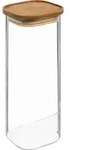 Bocal glas deckel akazie 2l "hermet" - 5 five simply smart - Transparent
