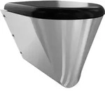 KWC AR T-WC, CAMPUS, Edelstahl, wandh&auml;ngend, 360x409x500 mm, schwarzer Sitz