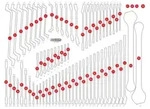 KS TOOLS leere Schaumstoffeinlage zu 821.0076 - 821.0076-97