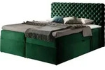 MIRJAN24 Boxspringbett Chesterfield, Stilvoll Doppelbett, Bett mit zwei...