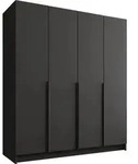 MIRJAN24 Kleiderschrank Santi I, Schlafzimmer, Dreht&uuml;renschrank, mit...