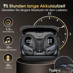 STECEi Kopfh&ouml;rer Sport, 2025 in Ear Kopfh&ouml;rer Kabellos Bluetooth 5.4 mit HD Mic, -