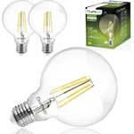 LUMILED 3x E27 LED Lampen G95 Globe matt 8W Ersetzt 75W Gl&uuml;hlampe 880lm...