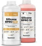 R PRO 10 Abformsilikon weich 1:1, , Ideal f&uuml;r DIY-Harzformen (2 kg) - Orange
