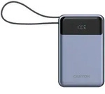 CANYON Powerbank OnPower 600 mit Kabel 20000 mAh PD65W Graphit - Grau