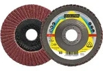 Klingspor SMT 674 Schleifmopteller Keramik, 125 x 22,23 mm Korn 40 gerade 10 Stk