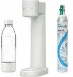 PEARLCO 502046 Wassersprudler PushAir inkl. 1 Kartusche Beige - Beige