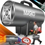MASKO&reg; Gasheizgebl&auml;se Gasschlauch & Druckminderer f&uuml;r handels&uuml;bliche...