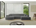 ALTDECOR Ecksofa in U-Form ARRIO-U1 - 303x171x83 cm Grau - Corner Sofa Bett...