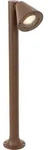 Moderner Au&szlig;enpfosten rostBraun 60 cm IP44 Verstellbar Ciara - Braun