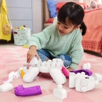 MEGA BLOKS Bau- und Zaubereinhorn Spielzeug (26 Teile) f&uuml;r Kinder, Bausatz, 3