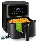 GOURMETmaxx Hei&szlig;luftfritteuse, 4,5 l - Farb-Icons, LED-Touchscreen - 8...