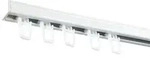SN DECO - Objektschiene RS Set, 1 l&auml;ufig wei&szlig;, 400 cm (2x200), vorgebohrt,