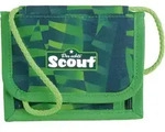 Scout Geldb&ouml;rse Brustbeutel Danger Dino gr&uuml;n - Gr&uuml;n