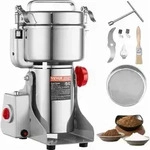 VEVOR Elektrische Getreidem&uuml;hle, 1000 g, Hochgeschwindigkeits-Gew&uuml;rzm&uuml;hle...