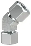 Riegler Einst. 45&deg;-Anschlussverschraubung M22x1,5 i., Rohr-A&Oslash; 15, Stahl verz.