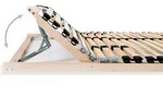 vidaXL Lattenroste 2 Stk. mit 28 Latten 7 Zonen 70x200 cm - Braun