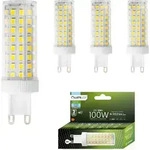 LUMILED LED Lampen G9 4er Set Leuchtmittel 12W (ersetzt 100W Gl&uuml;hlampe) 6500K