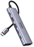 Ugreen USB-C Hub 6-in-1 HDMI - 2x USB-A 3.2 - 2x USB-C 3.2 - PD, Andocken,...