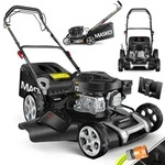 MASKO&reg; Benzin Rasenm&auml;her 5in1 Radantrieb EasyClean Reinigungsfunktion...