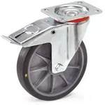 Fetra TPE-ESD-Lenkrolle mit Feststeller, 200 x 40 mm