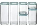 Mepal | Vorratsdosen Set Modula | 6-teilig | Nordic green | verschiedene...