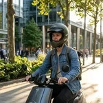 HJC Coban Urban Helmet, Matt Moss Green, S - Gr&uuml;n