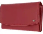 Golden Head Polo Geldb&ouml;rse RFID Schutz Leder 17.5 cm - Rot