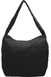 Seidenfelt Hetta Maxi Hobo - Schultertasche 42 cm (black) - Schwarz