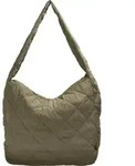 Seidenfelt Hetta Maxi Hobo - Schultertasche 42 cm (greige khaki) - Gr&uuml;n
