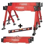 ROTHENBERGER Industrial DUO Falt Arbeitsbock + WS24 Premium Wasserwaage 60 cm -