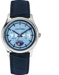 Jacques Lemans Armbanduhr Derby Sport Blue Silver Dial II - Blau