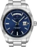 GANT Herrenuhr Quarzuhr silber / blau onesize Herren 41 mm G189001, G189002,...