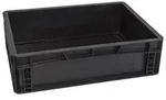 WETEC Lagerbeh&auml;lter mit Unterfassgriff, ESD, 600 x 400 x 170 mm (Lagerbox Box) -