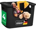 Novaliv 4x Aufbewahrungsbox Bad Organizer Kleiderschrank Schubladen...