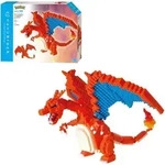 Pok&eacute;mon Glurak Nanoblock-Figur &ndash; 860 Teile
