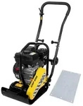 G&uuml;de Benzin R&uuml;ttelplatte GRP 50E | 5,5PS | 8,5 kN | Reversierstart | Fahrwerk